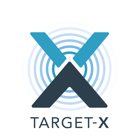 TARGET-X project logo featuring the project name and 5G evolution branding